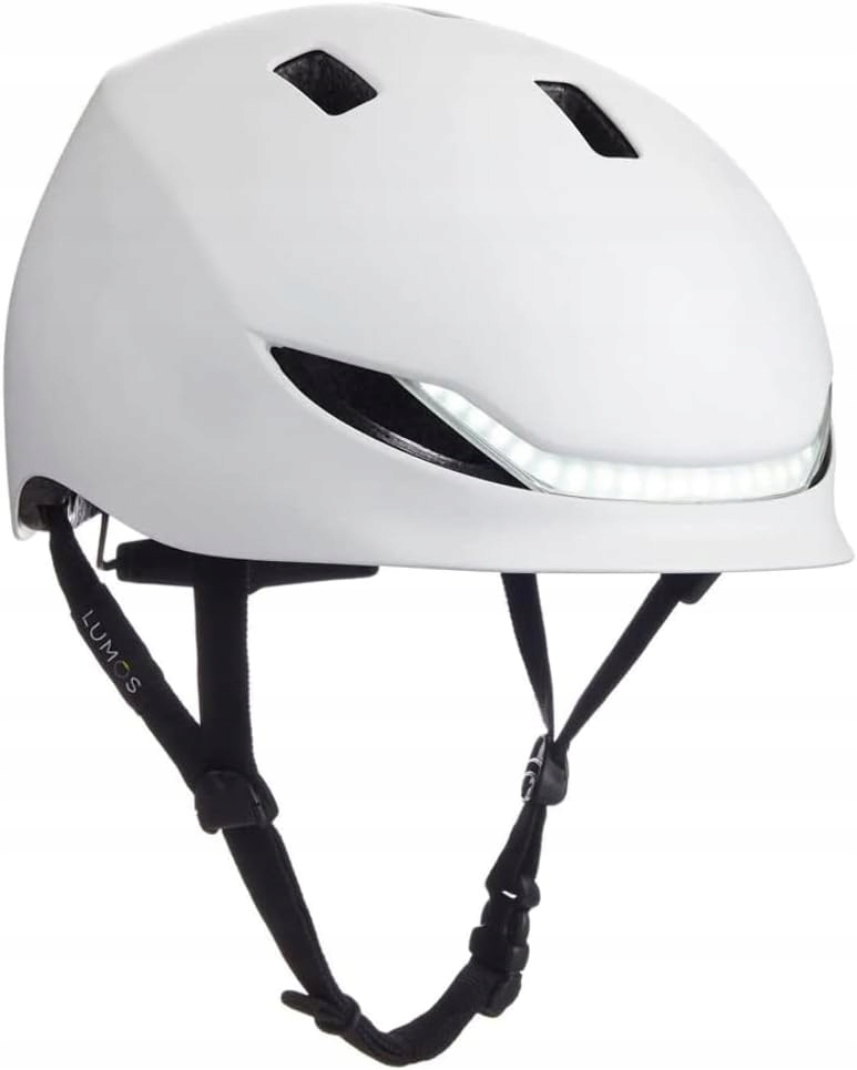 KA398 Lumos Street Uniseks – kask rowerowy Jet White r. M/L