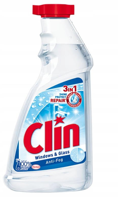 

Clin Płyn do szyb i luster Zapas 500ml Antypara