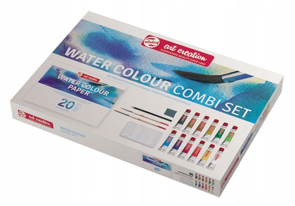 Sada barev Akvarel Combi Set 12x12ml Talens
