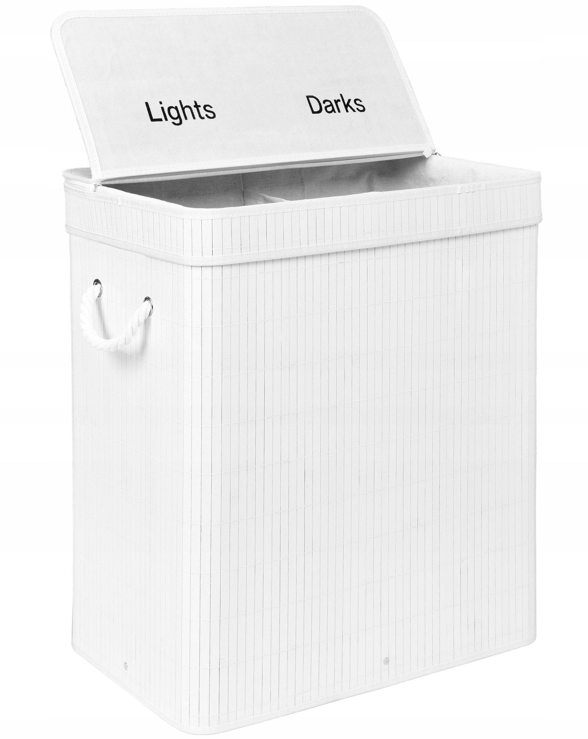 КОШИК ДЛЯ БІЛИЗНИ БАМБУКОВИЙ КОНТЕЙНЕР 100Л Бренд Gockowiak