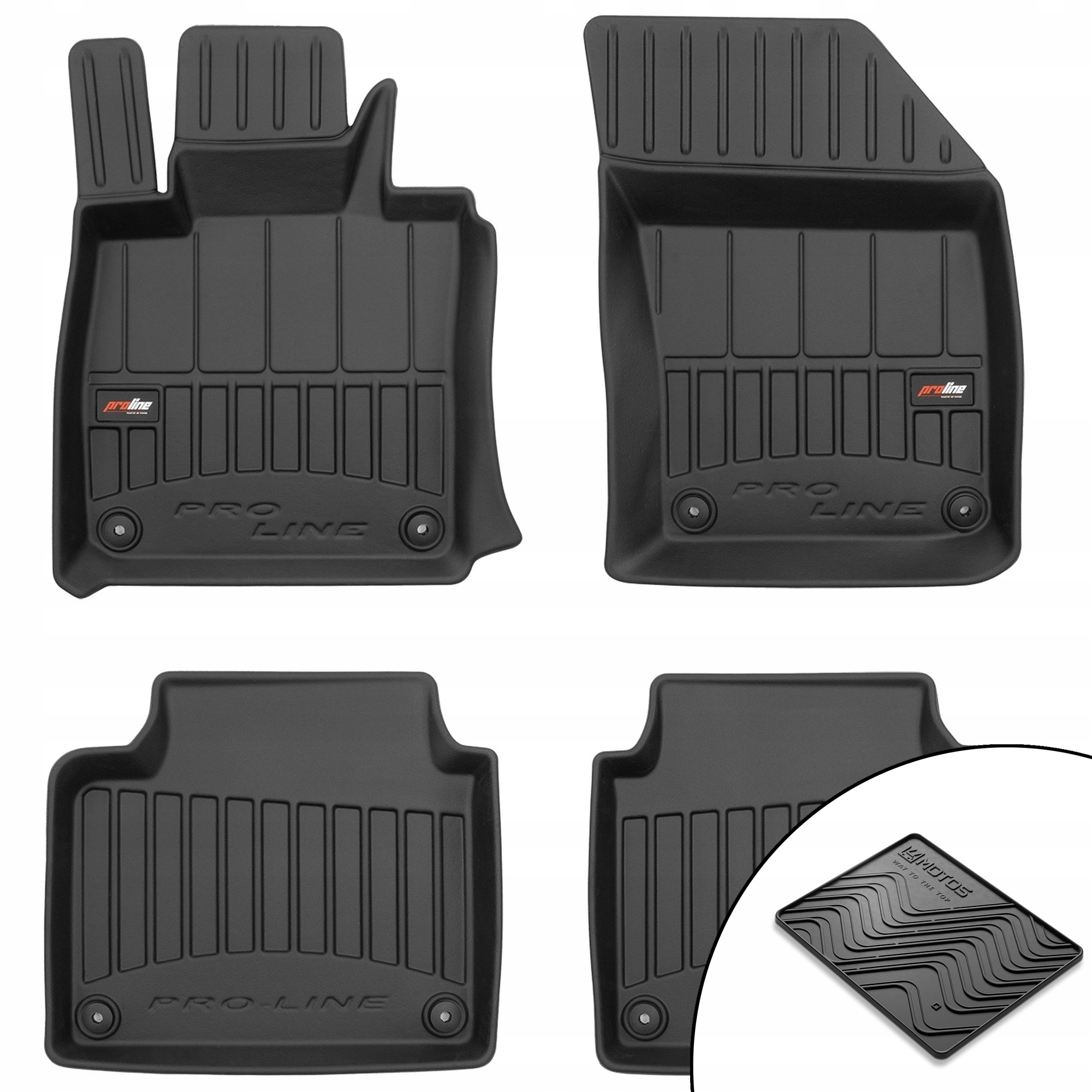 3D gumové rohože Volvo S90 od roku 2016 rohož zdarma