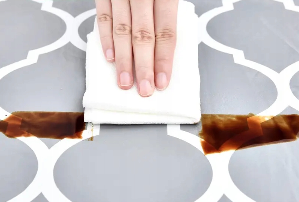 Obrus Wodoodporny POKROWIEC OCHRONNY NA STÓŁ OGRODOWY + 2 ŁAWKI OBRUS PVC Szerokość produktu 76 cm