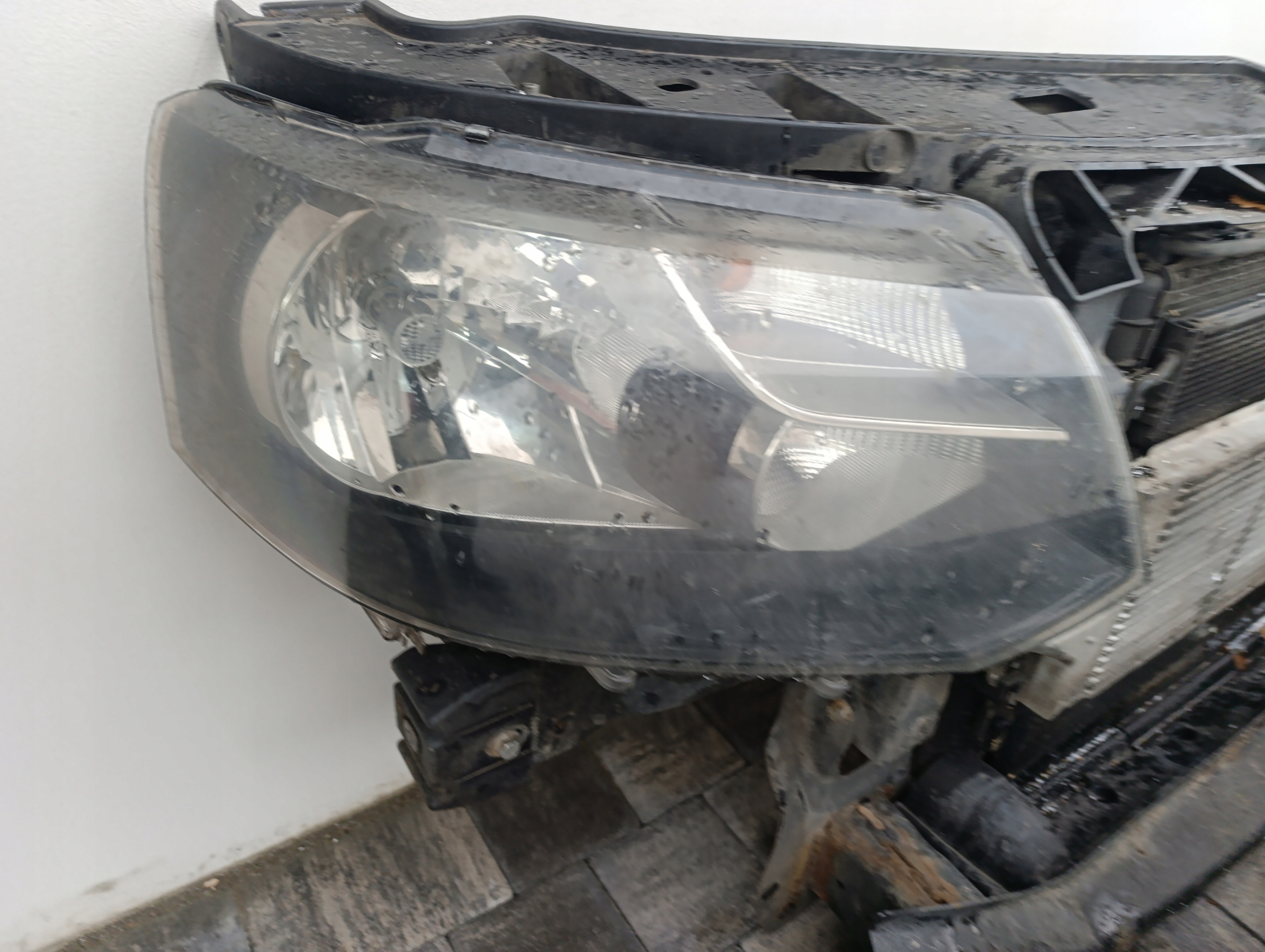 VW T5 LIFT complete front bonnet bumper support panel for radiators lights