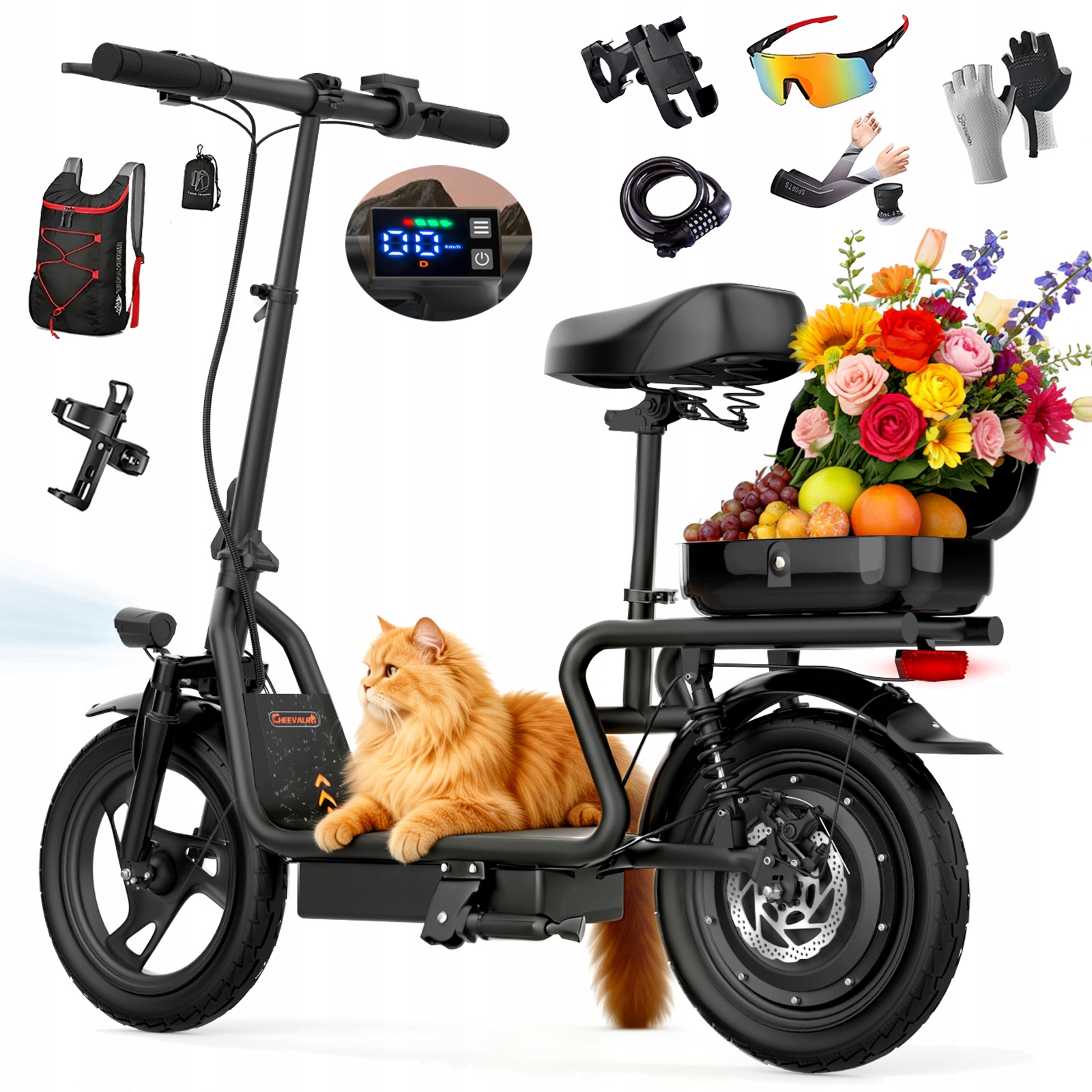 Pojazd elektryczny Cheevalry X12 800W 15Ah 31KM/H 14" Składany E-Pojazdy Pl