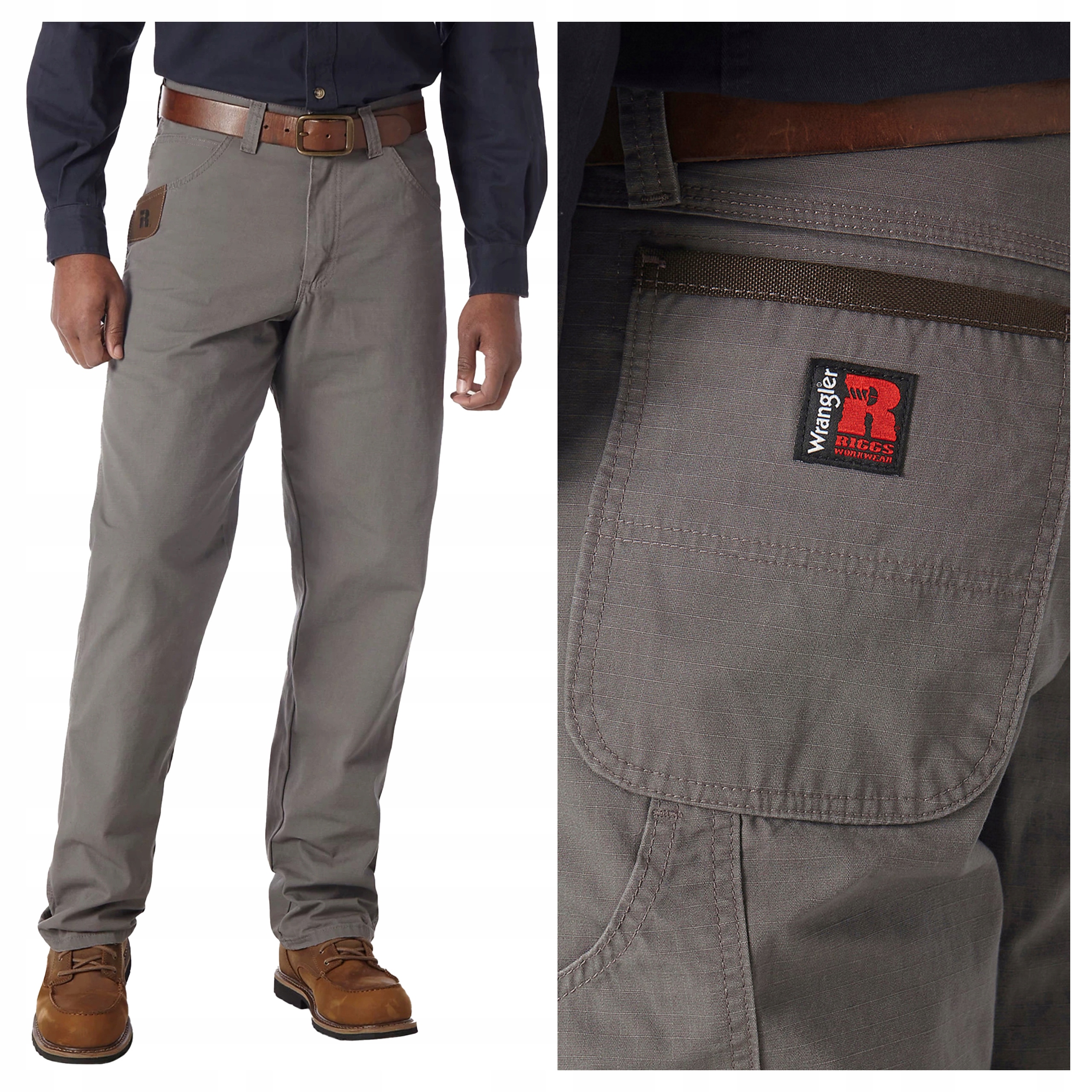 Wrangler Riggs Workwear W32 L32 Pánské látkové kalhoty