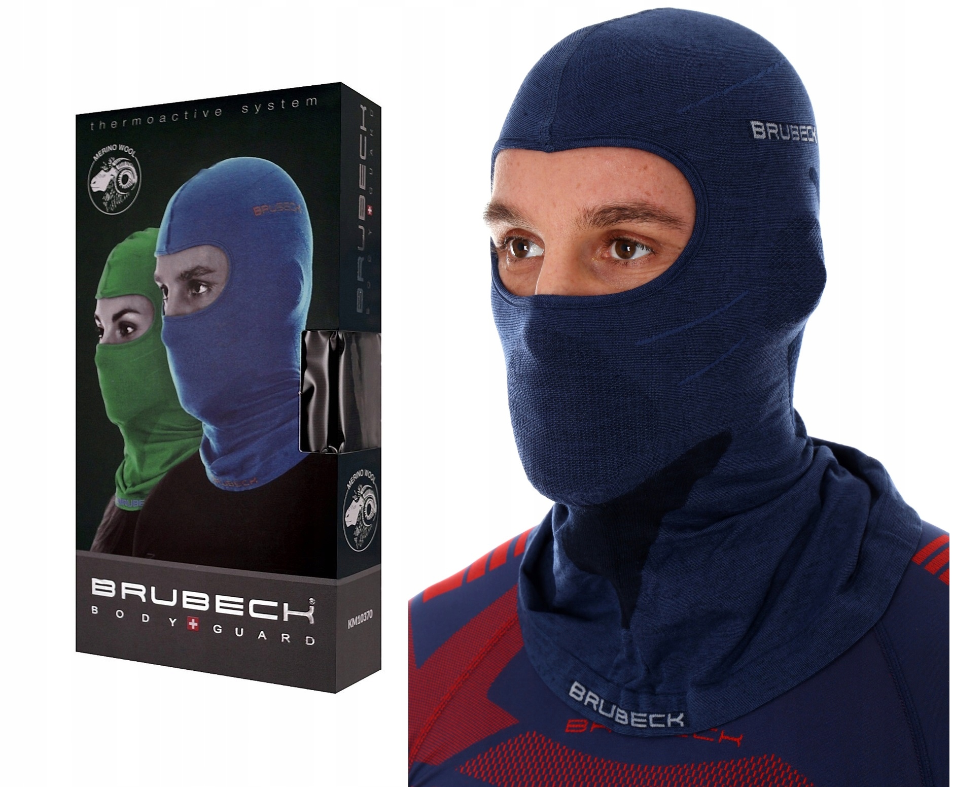 Brubeck Narciarska Kominiarka Wełna Merino -L/XL