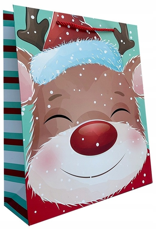 Ozdobná narozeninová taška na dárky 12 ks na Vánoce 30x41,5x12 Ju-Piter