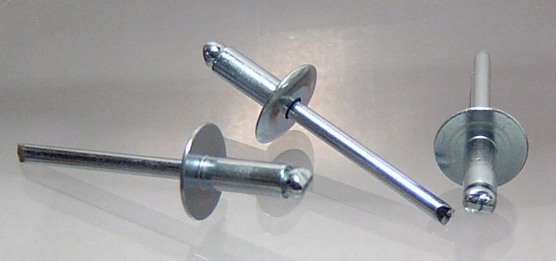 6. 4x30mm большая стальная головка 100шт