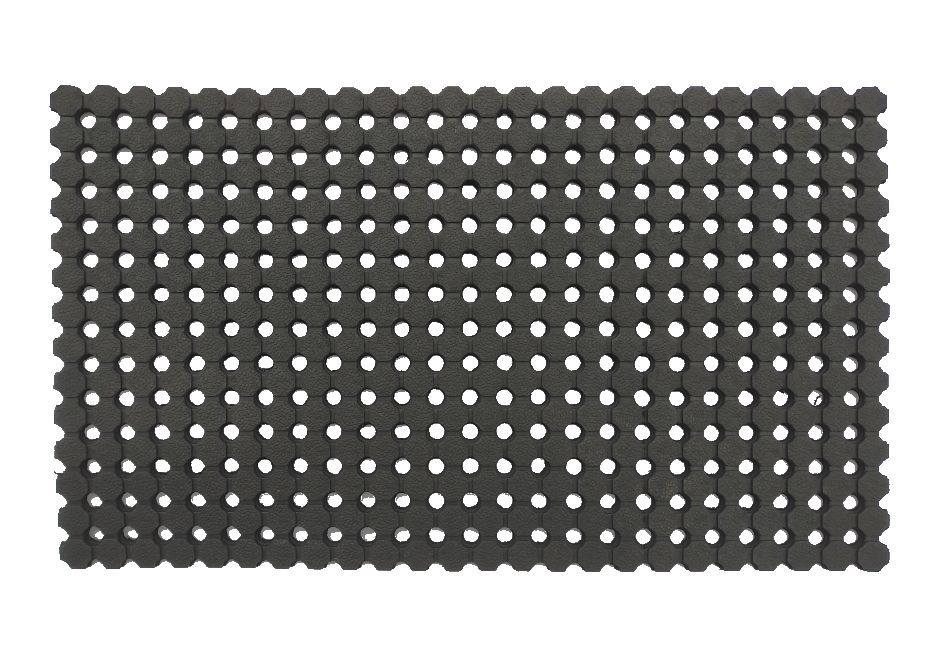 Wycieraczka gumowa ażurowa mata antypoślizgowa