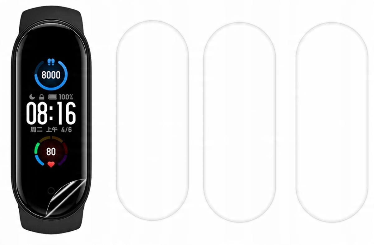 

Folia Ochronna Do Xiaomi MI Band 5 ! 3 Sztuki !