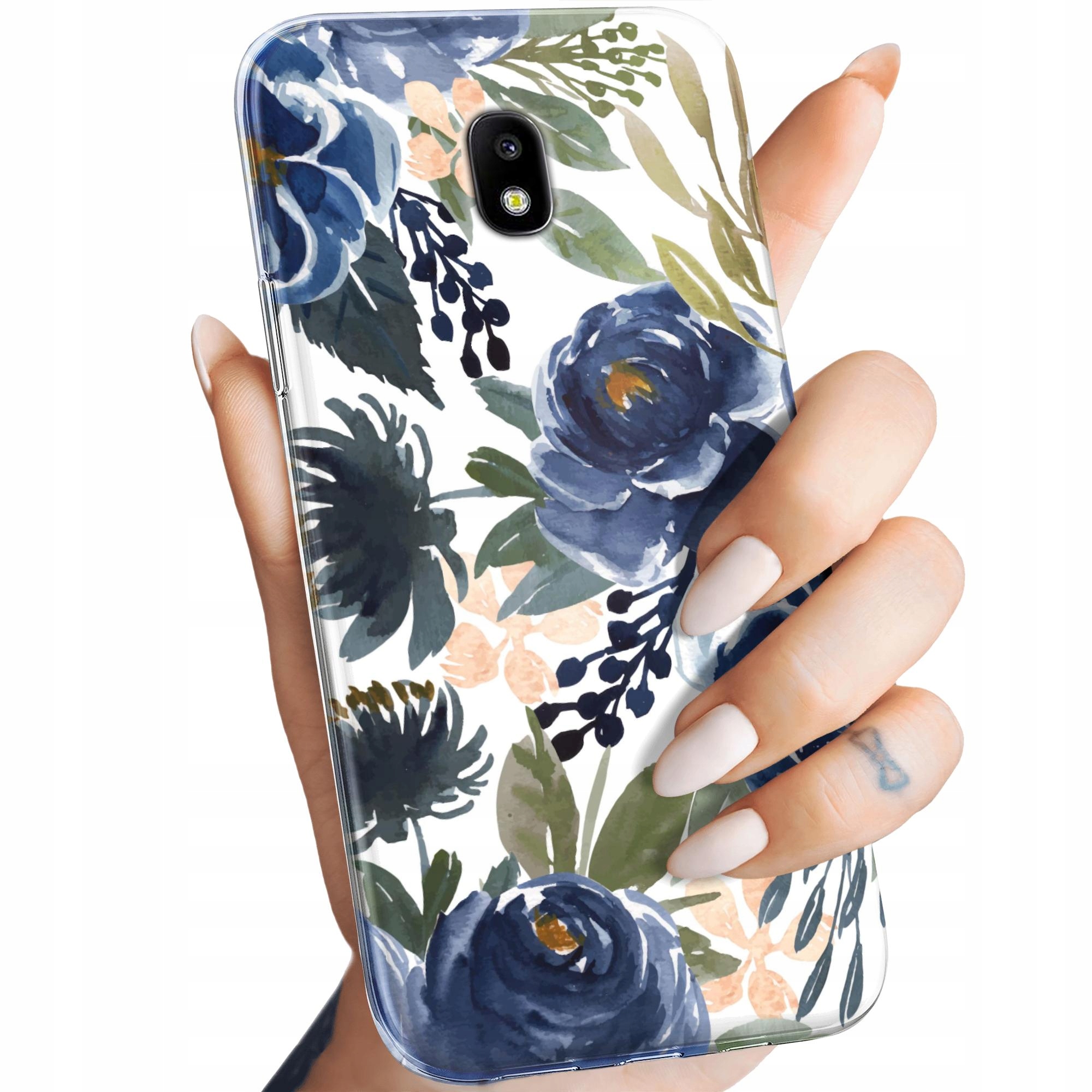 Etui Do Samsung Galaxy J3 2017 Kwiaty Kwieciste Flower Obudowa Case