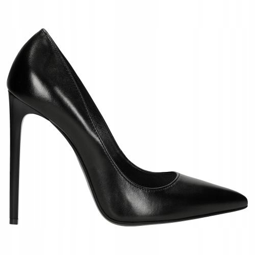 

Buty Wojas Czółenka damskie skóra czarne r. 36,5