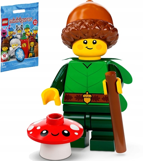 

Lego Minifigures 22, 71032 Leśny Elf -bez Nacięcia