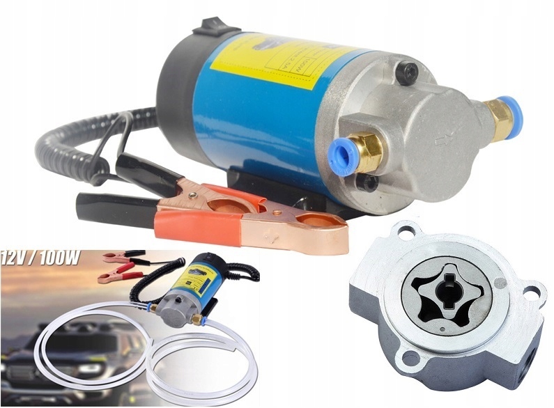 Elektryczna Pompa do Wymiany Oleju DC 12V Marka bez marki