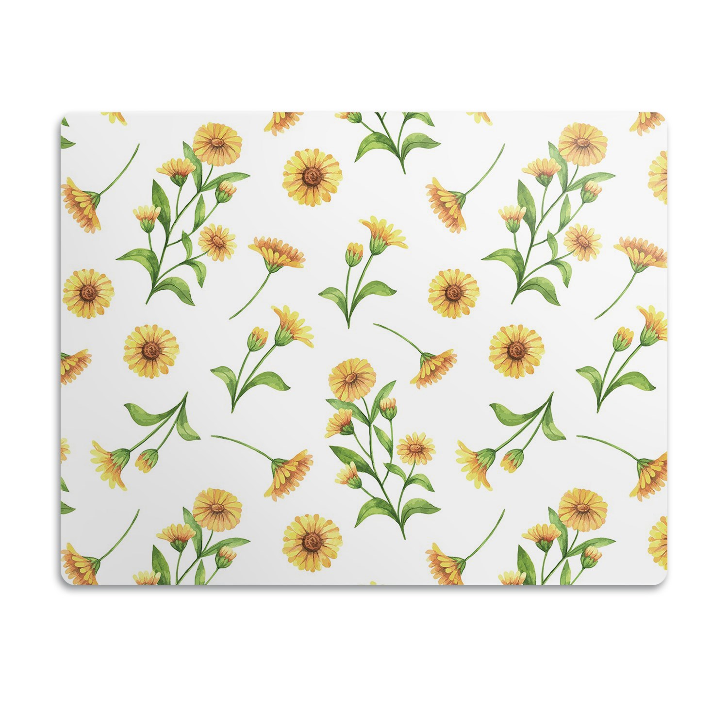 Levně Ochranná podložka pod misku Slunečnice květiny 60x40 cm