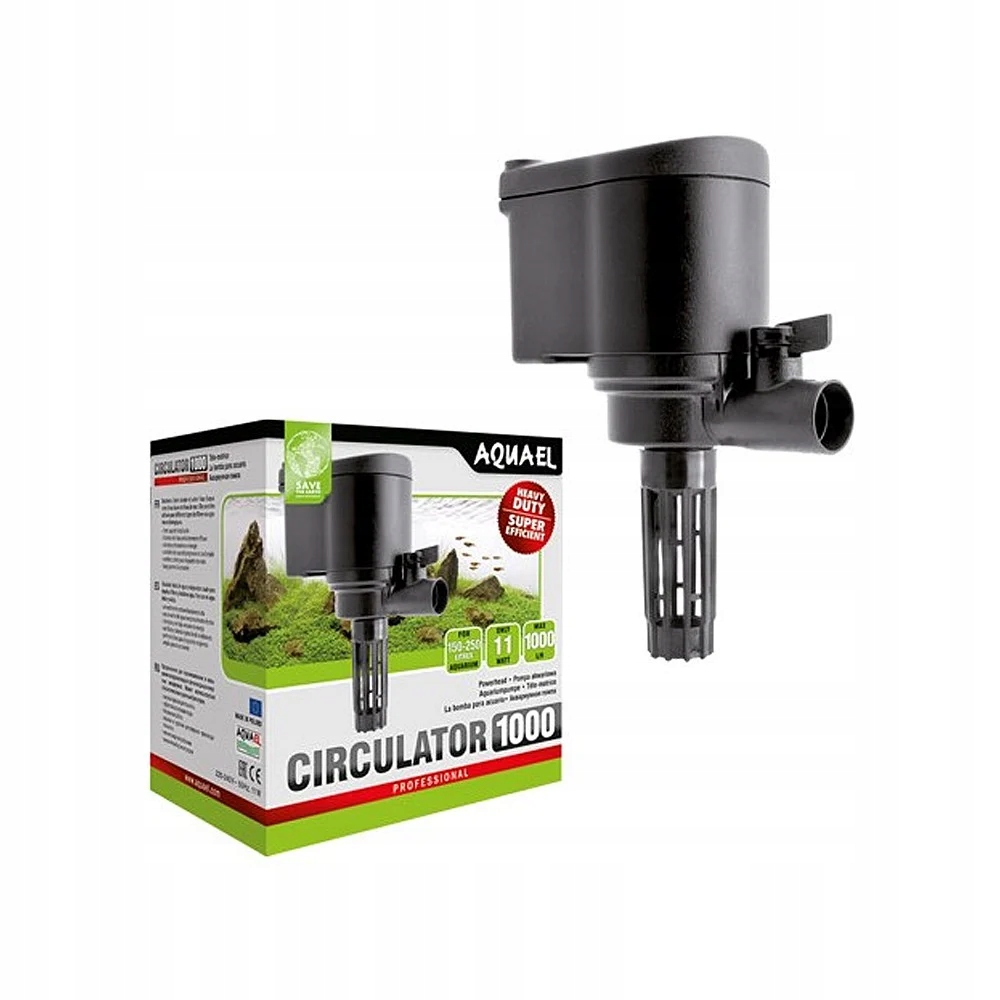 Levně Mechanický Filtr Oběhové Průtokové Čerpadlo Akvária Circulator 1000