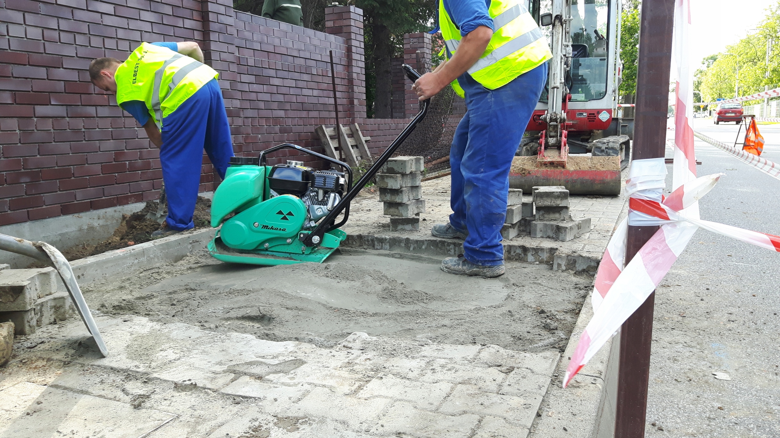 Zagęszczarka MIKASA MVC-F80H HONDA GX160 Marka Mikasa