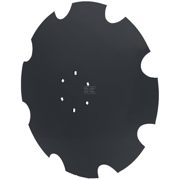 Talíř brány ozubený 610x6 KM060182 Kramp