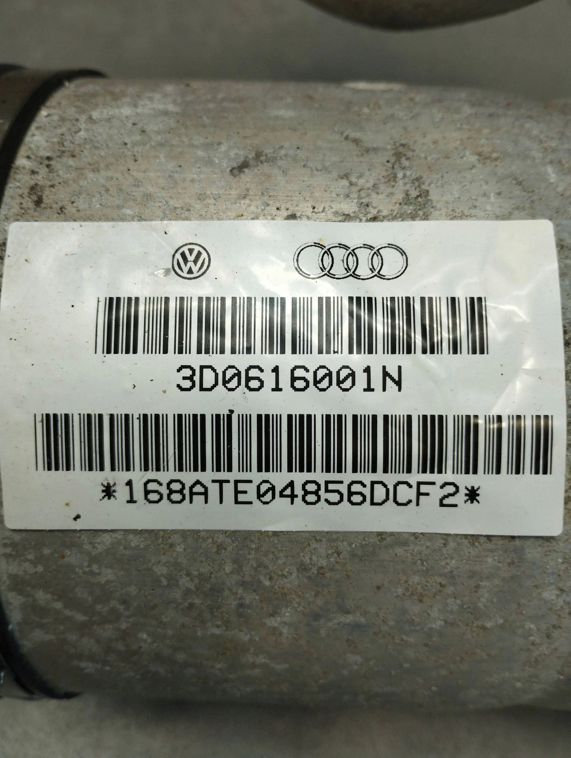 Volkswagen Phaeton shock absorber left rear part rear 3D0616001N