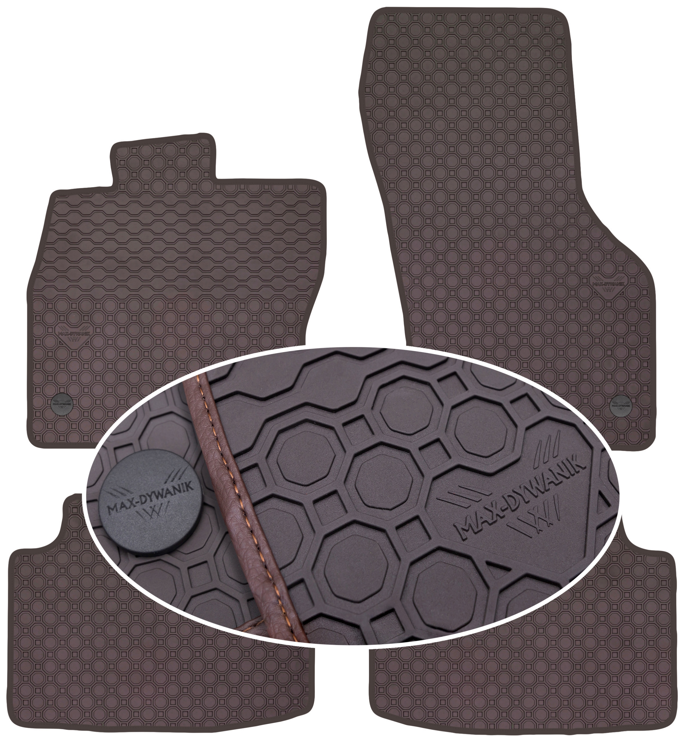 Vw Arteon 2017 Koberce Hnedé