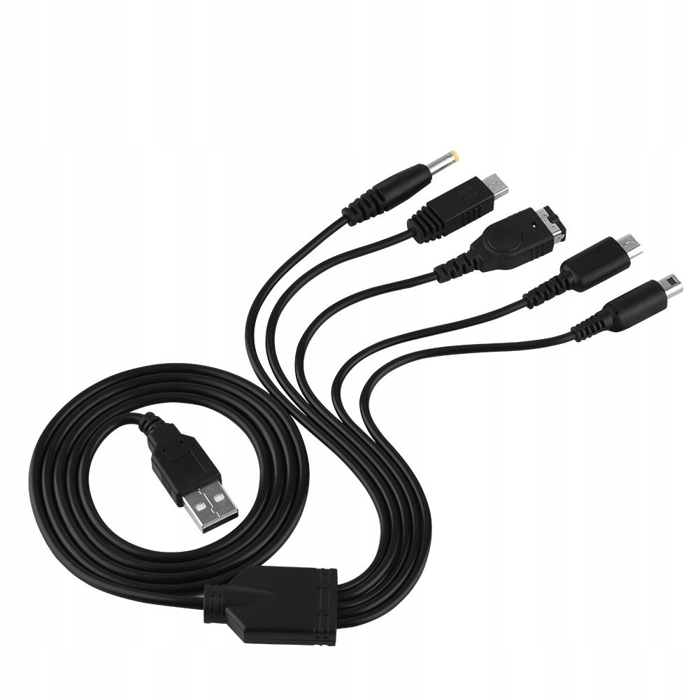 Kabel 5W1 USB DO NINTENDO NDS LL/XL 3DS WII