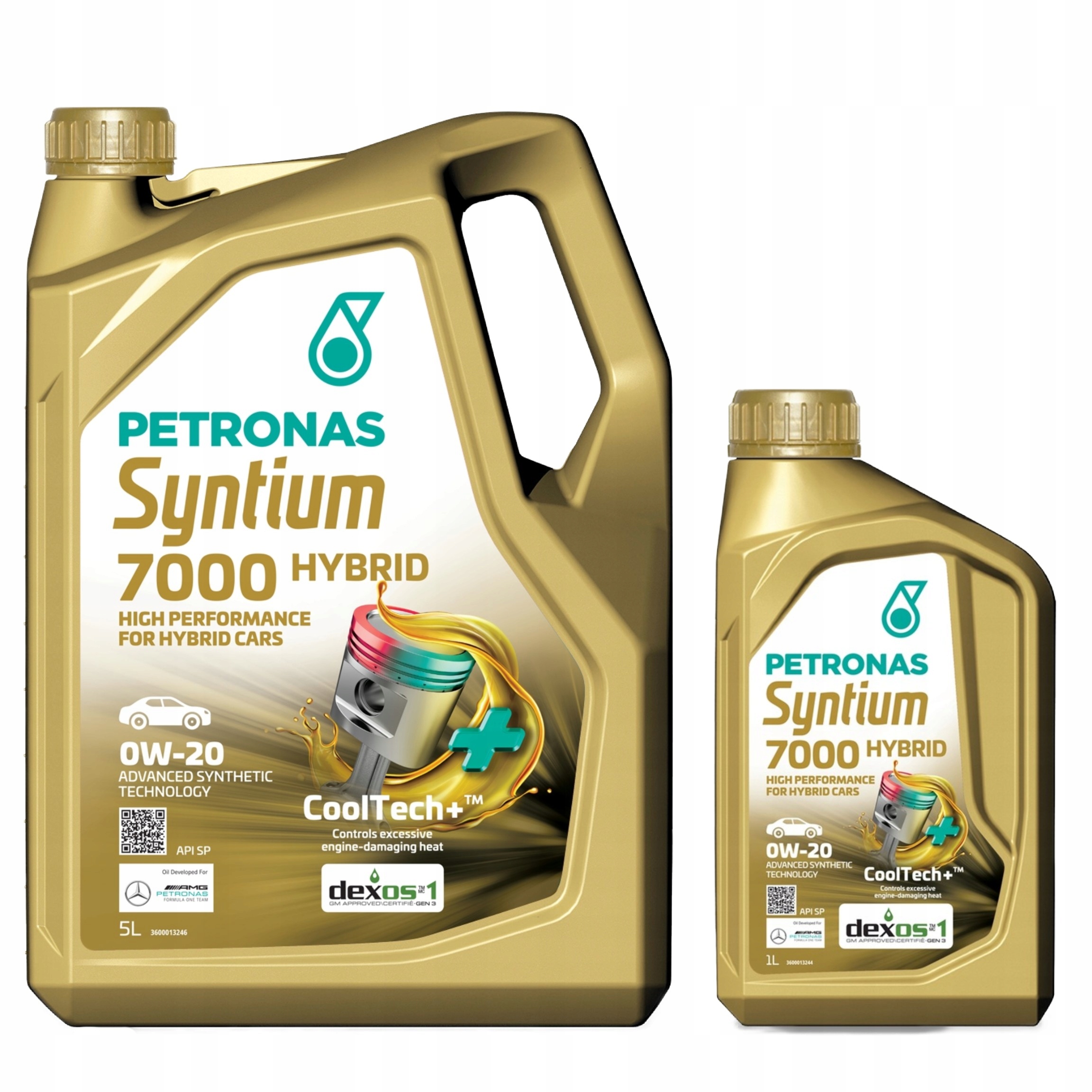 Petronas Syntium 7000 Hybrid 0W-20 Sp 5L Petronas 7000 Hybrid 0W-20 Sp 1L