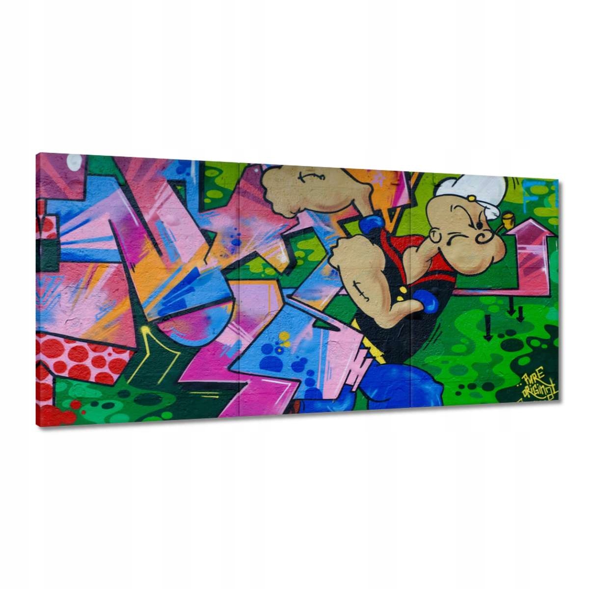 Obrazy 180x90 Graffiti Pouličné umenie