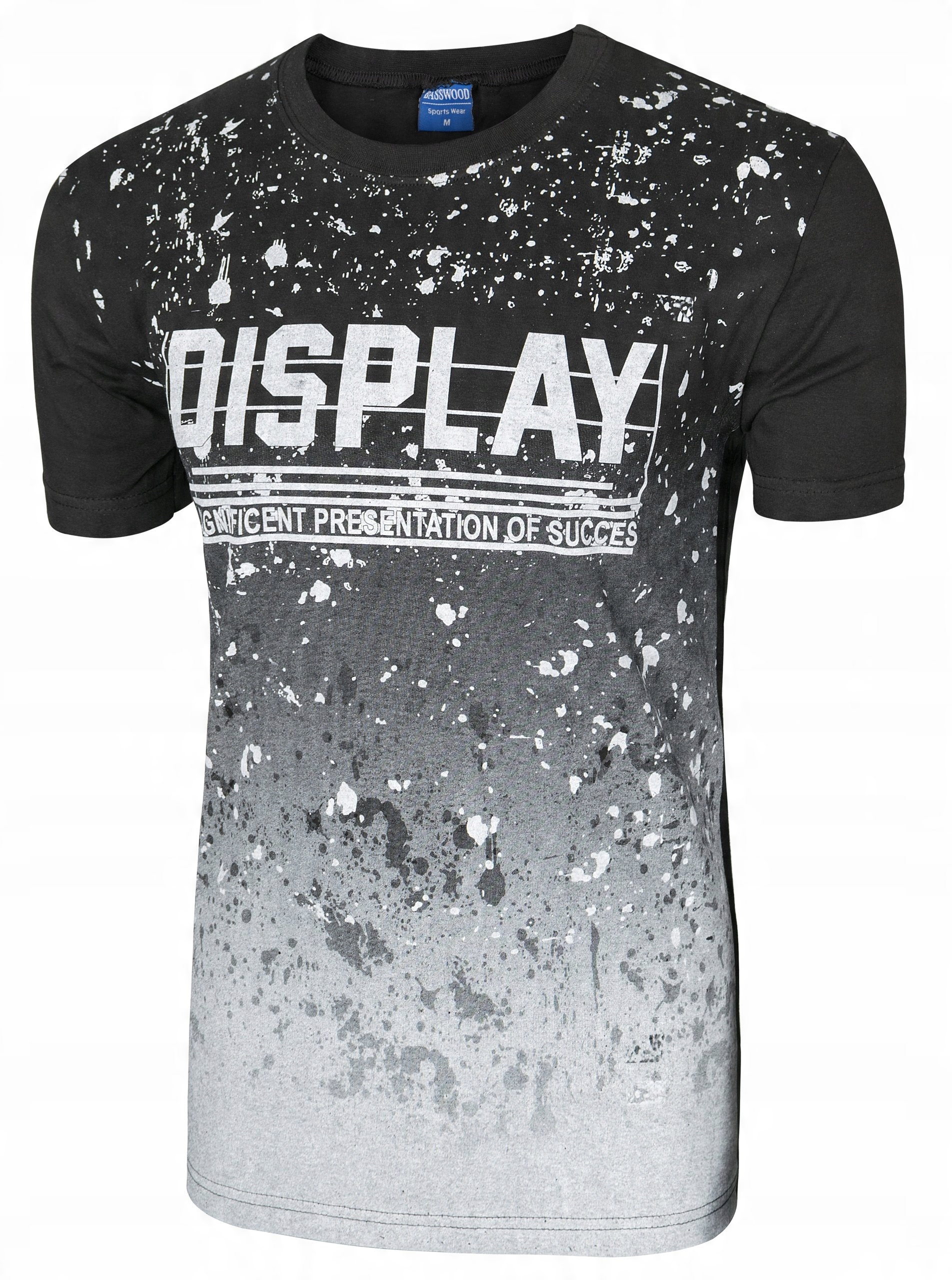 

Koszulka Podkoszulek T-shirt Męski KP04 XL czarny
