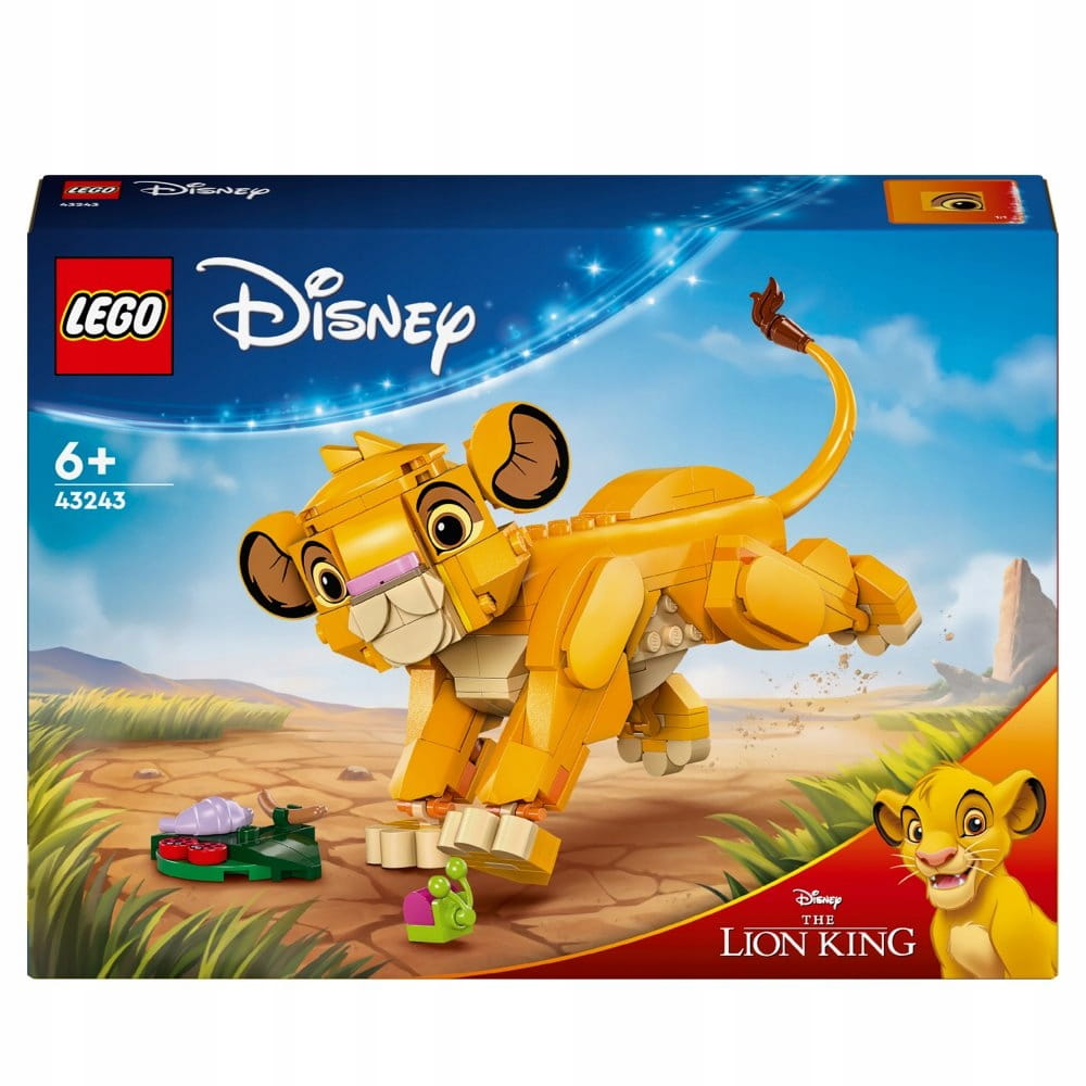 LEGO 43243 DISNEY Król Lew lwiątko Simba