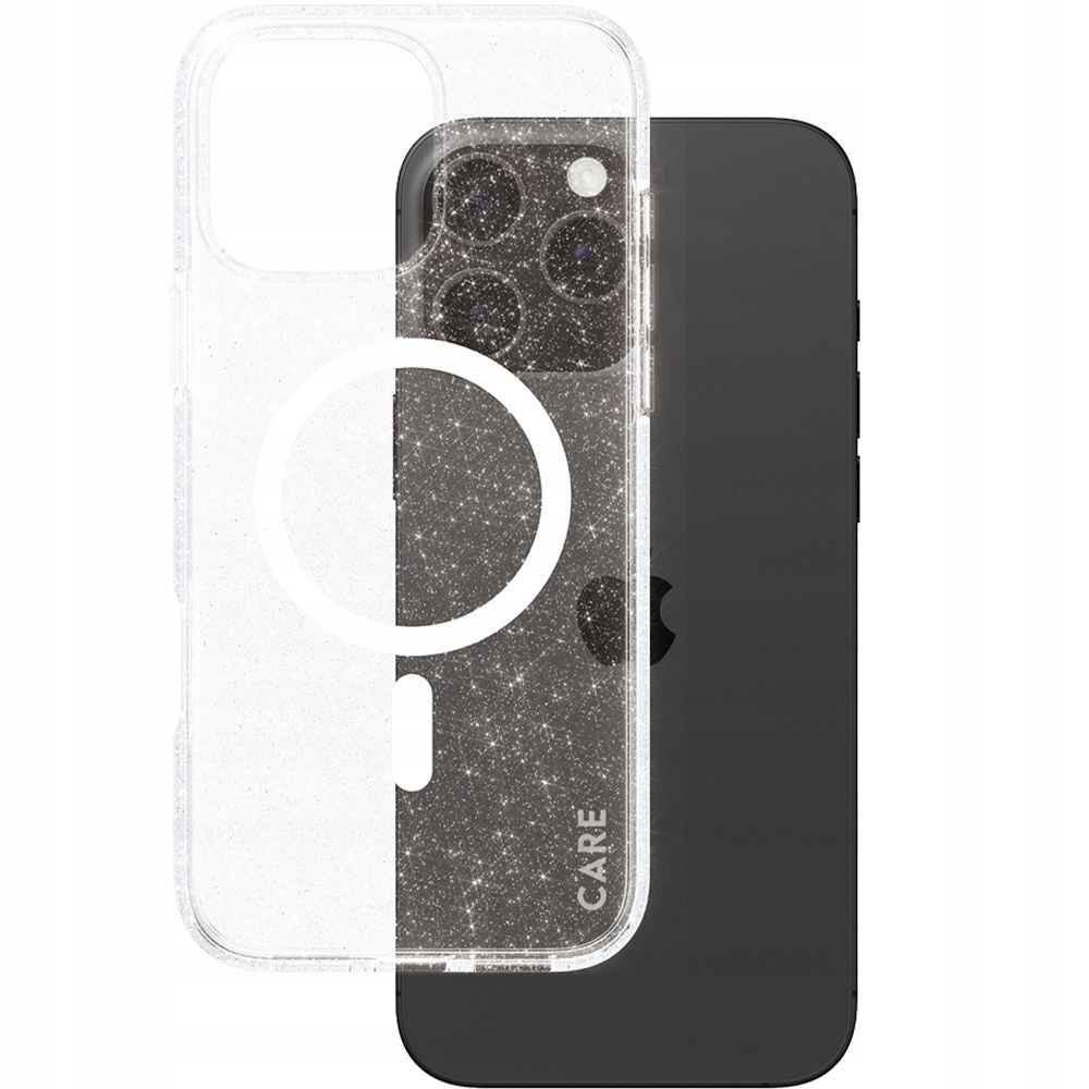 Etui Care by PanzerGlass Flagship Star Lit Case z MagSafe na iPhone 16 Pro