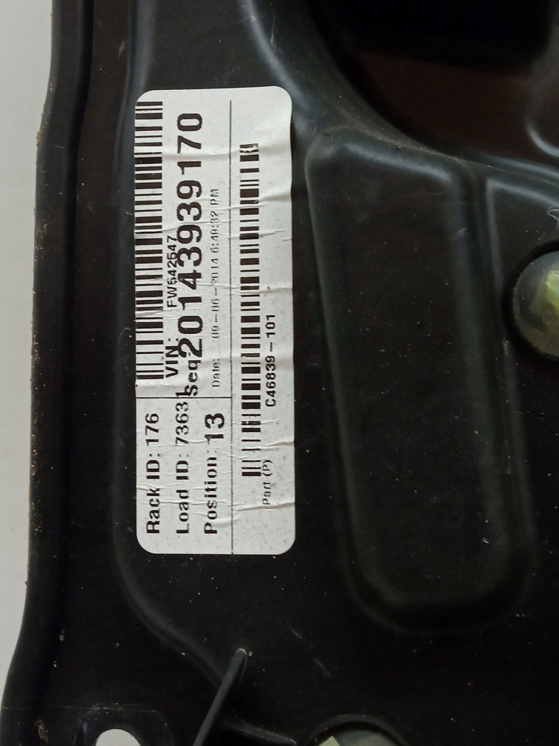 mechanism windows right front 68227256AA Jeep Cherokee V (2014- )