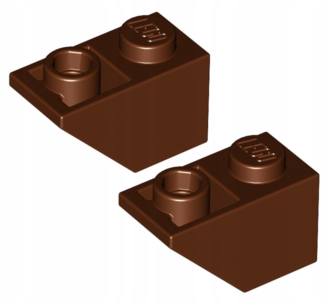 

Lego Skos 1x2 Brązowy (3665/4211222) 2szt