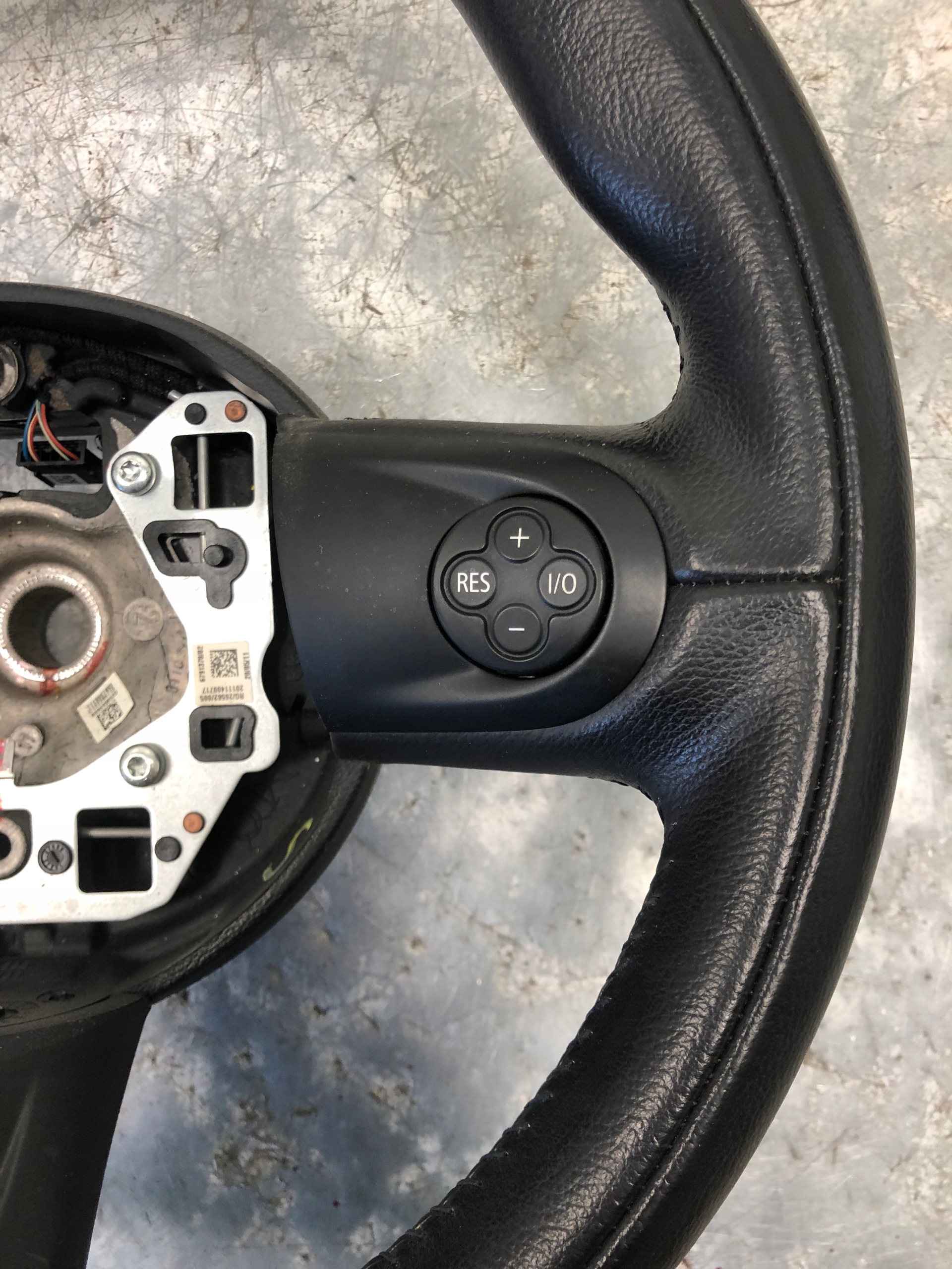 lenkrad Leder MULTIFUNKCJA MINI R55 6782595