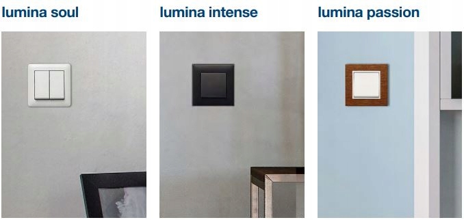 HAGER lumina intense Ramka pojedyncza biała WL5510 Marka Hager