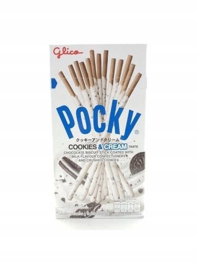 Levně 4x Pocky sladké tyčinky Cookies&Cream 40 g