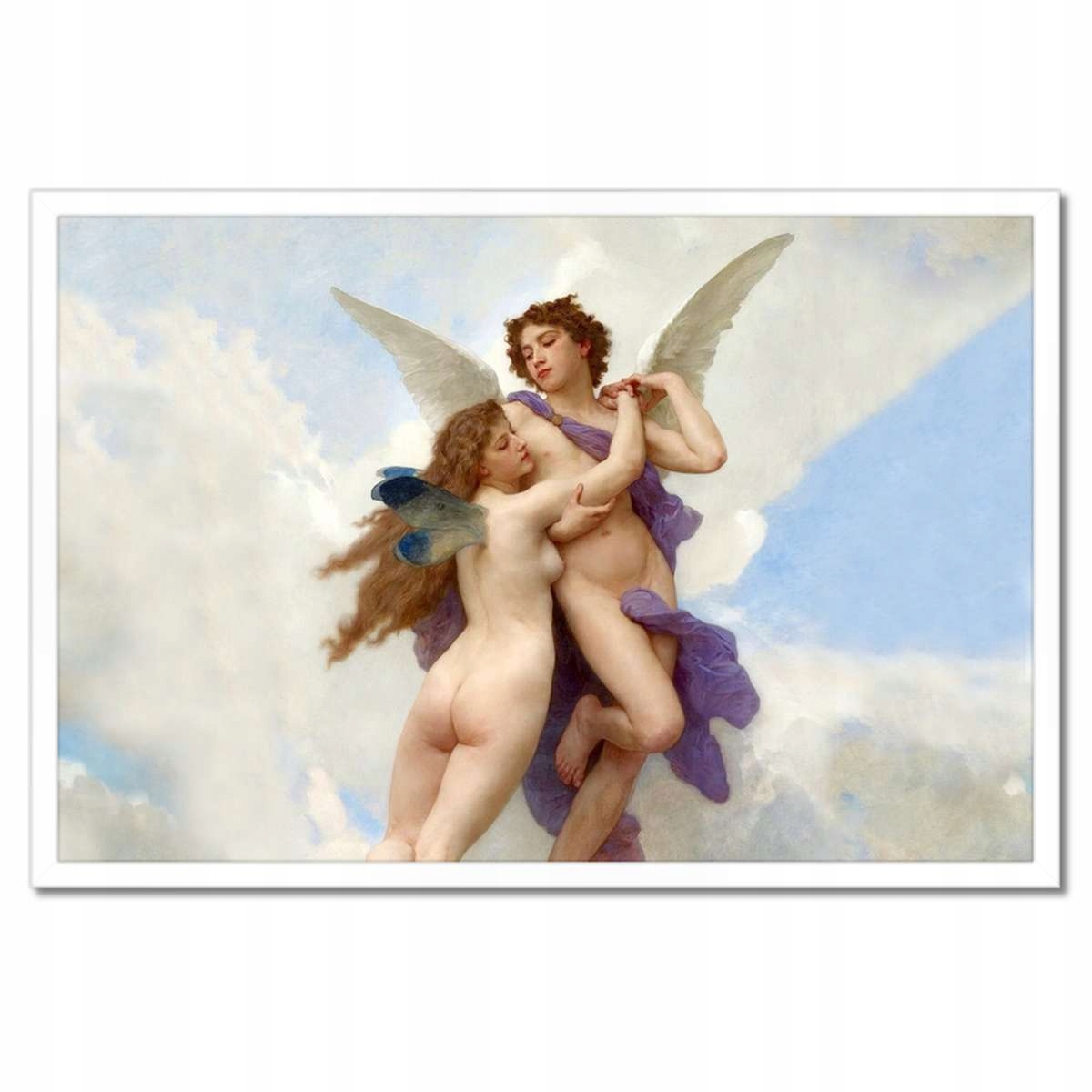 Plakáty v rámu 60x40 Bouguereau Andělé Láska