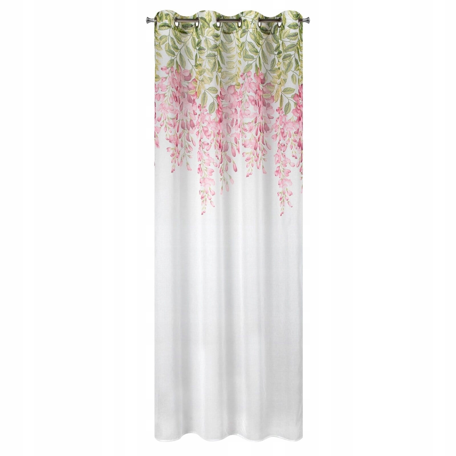 

Firana gotowa 140x250 Eurofirany Julieta b+róż