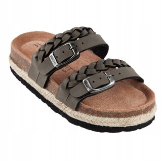 BIOSOFT Skórzane klapki zdrowotne