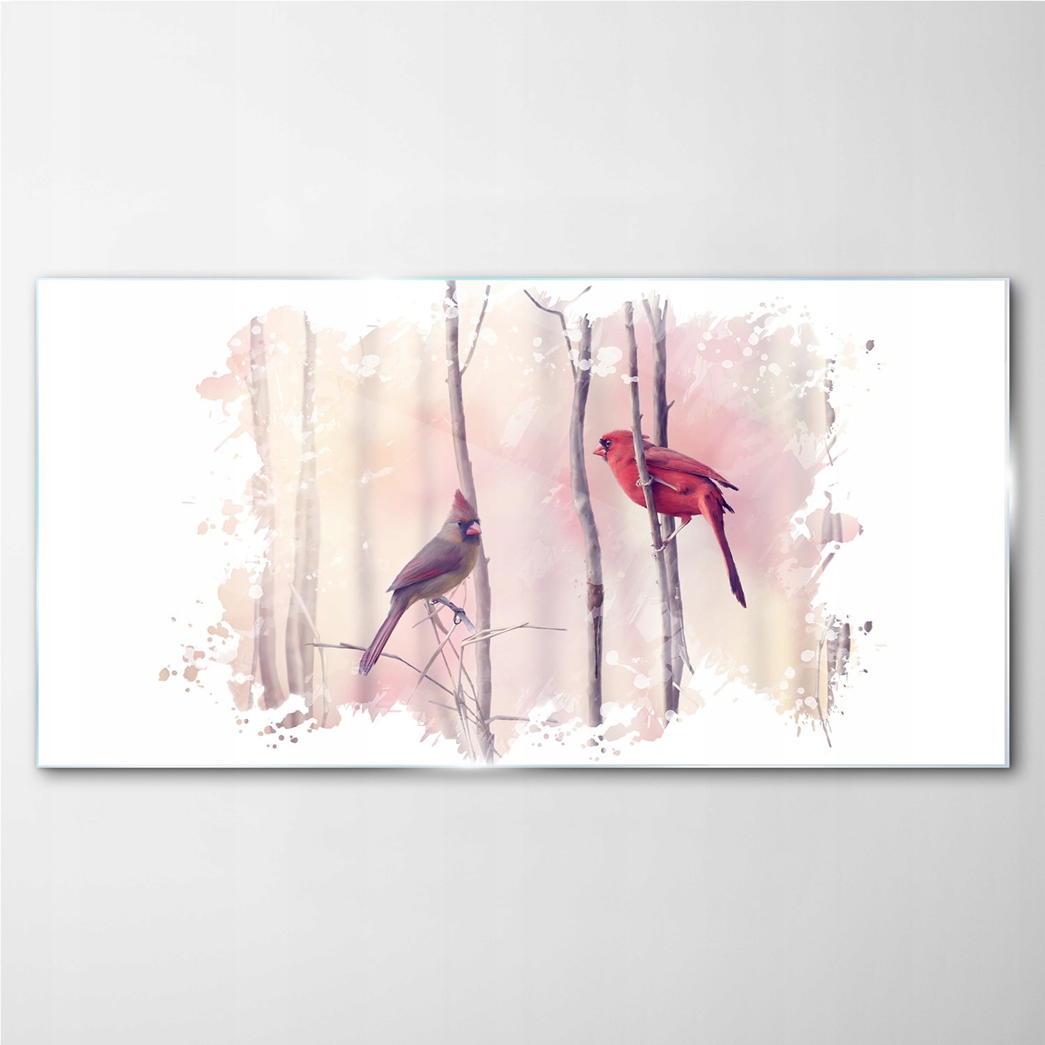 

Obraz na ścianę szklany Zwierzęta ptaki 140x70 cm