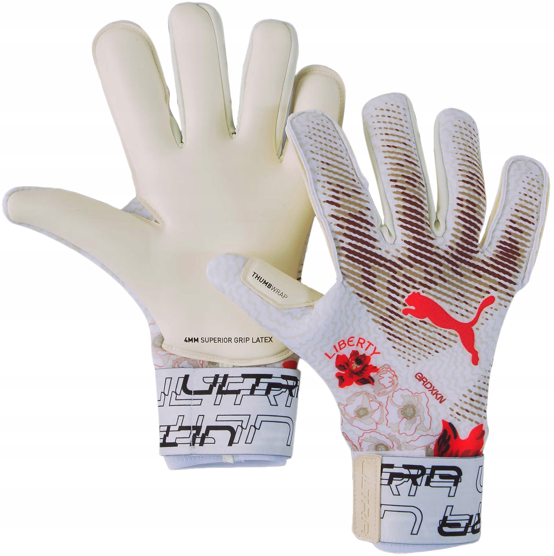 Rękawice Bramkarskie Puma Ultra Grip 1 Hybrid Meczowe Piłkarskie 4mm