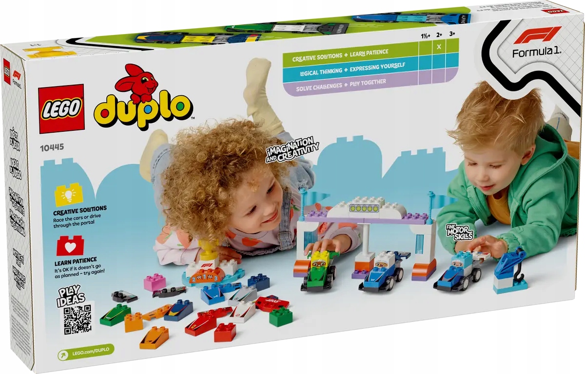 Lego 10445 Duplo Bolidy a řidiči F1