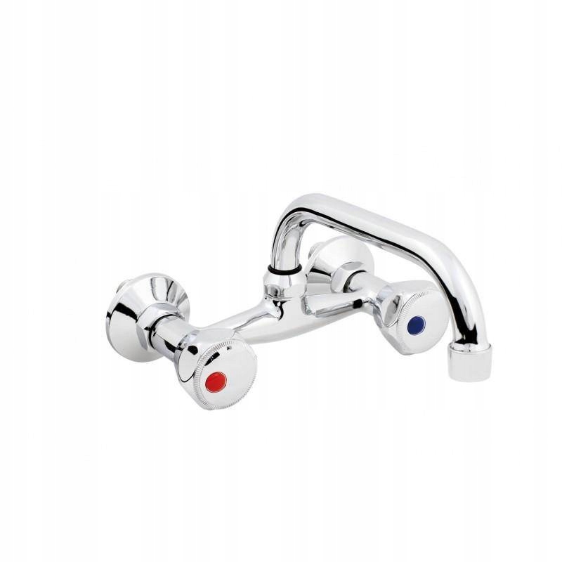 Hydroland Bateria Umywalkowa Ścienna Standard M22x1 1/2 Chrom B102