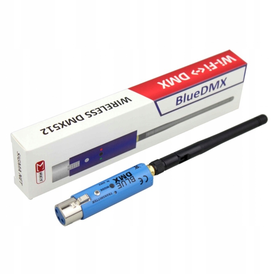 Sterownik BlueDMX, wireless DMX, bramka ArtNet