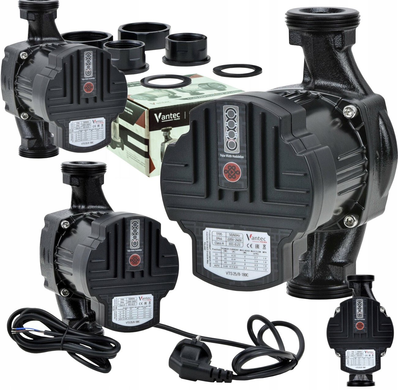 Obehová Pumpa Pre Cawu Vts 25/8-180CPWM Vantec, Pumpa So Skrutkami