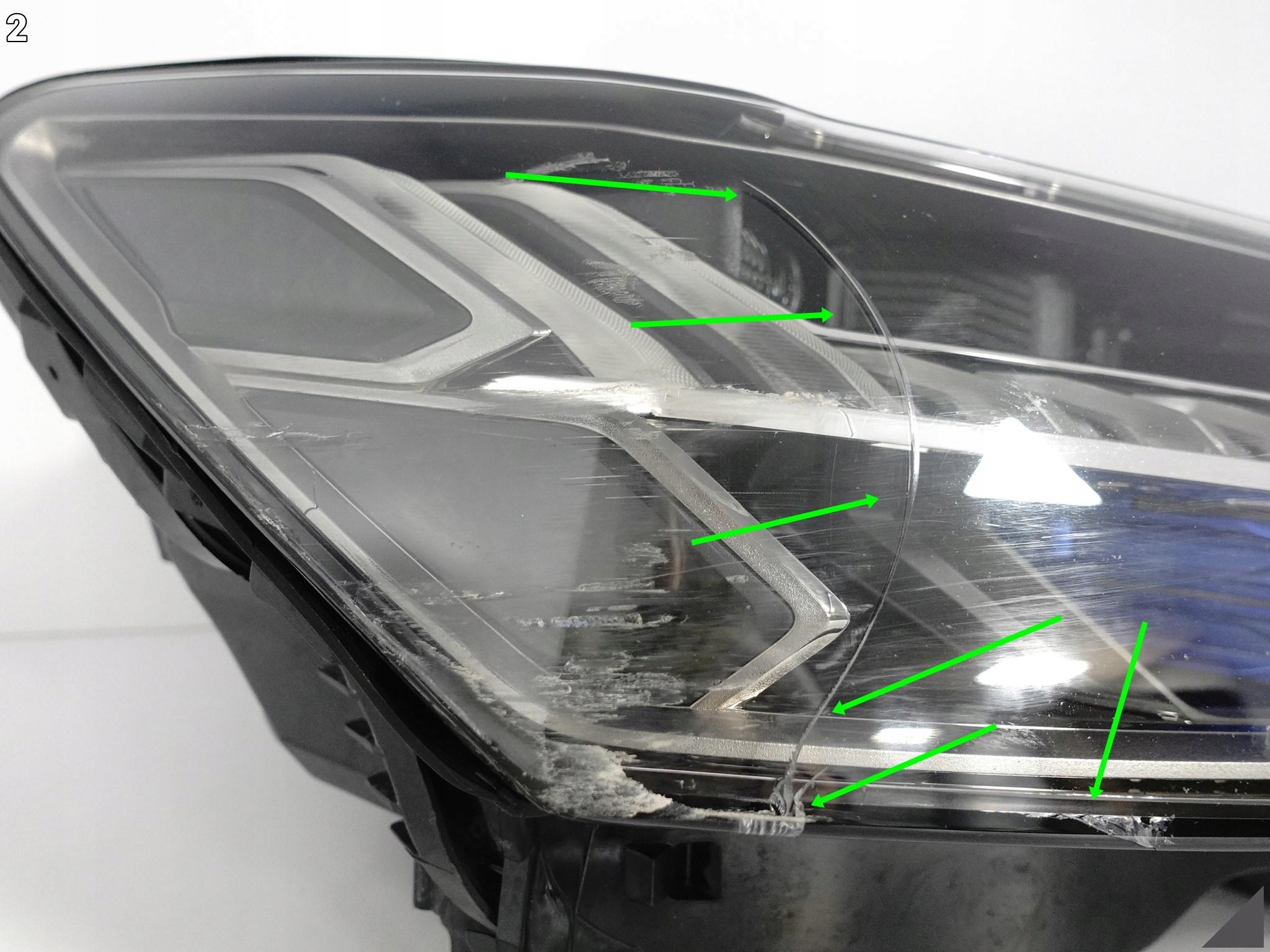 AUDI RS6 4K0 RS7 A7 4K8 C8 19- light LASER FULL LED right front EUROPA 086F