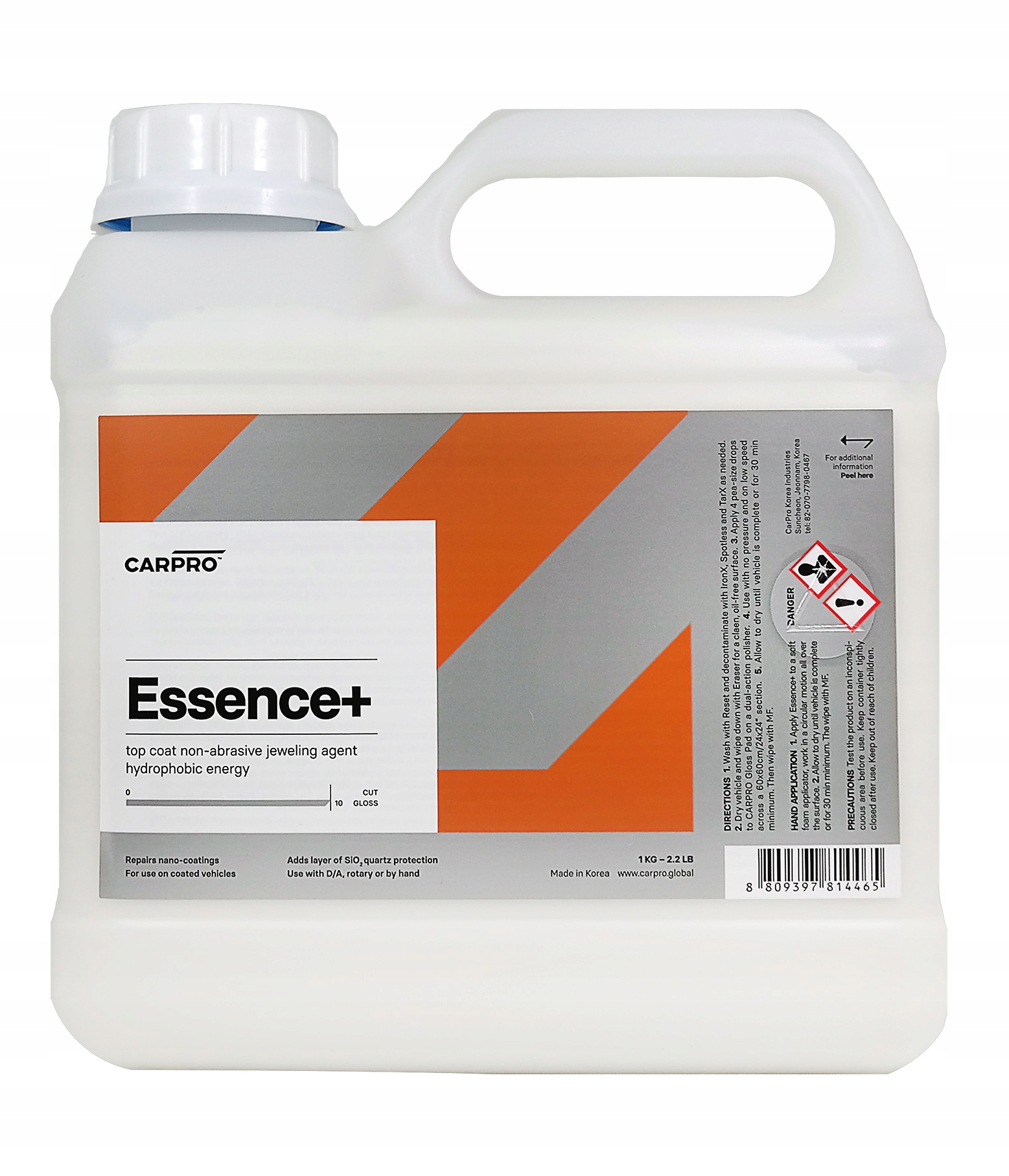 CarPro Essence+ finishová s kremennou povrchovou úpravou 4L