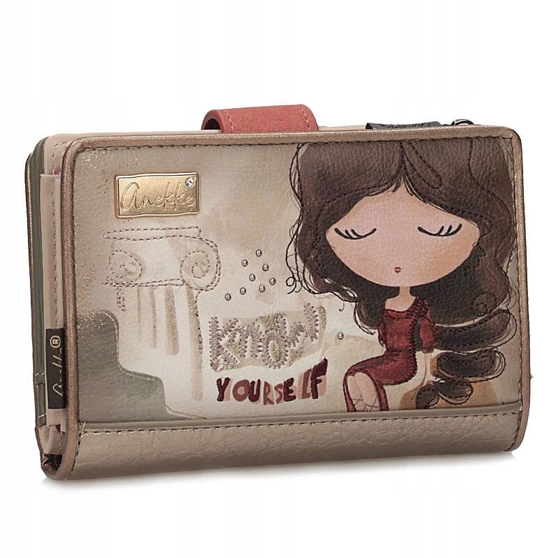 Dámská peněženka Anekke 42709-902 Billetero Wallet Muse na zip