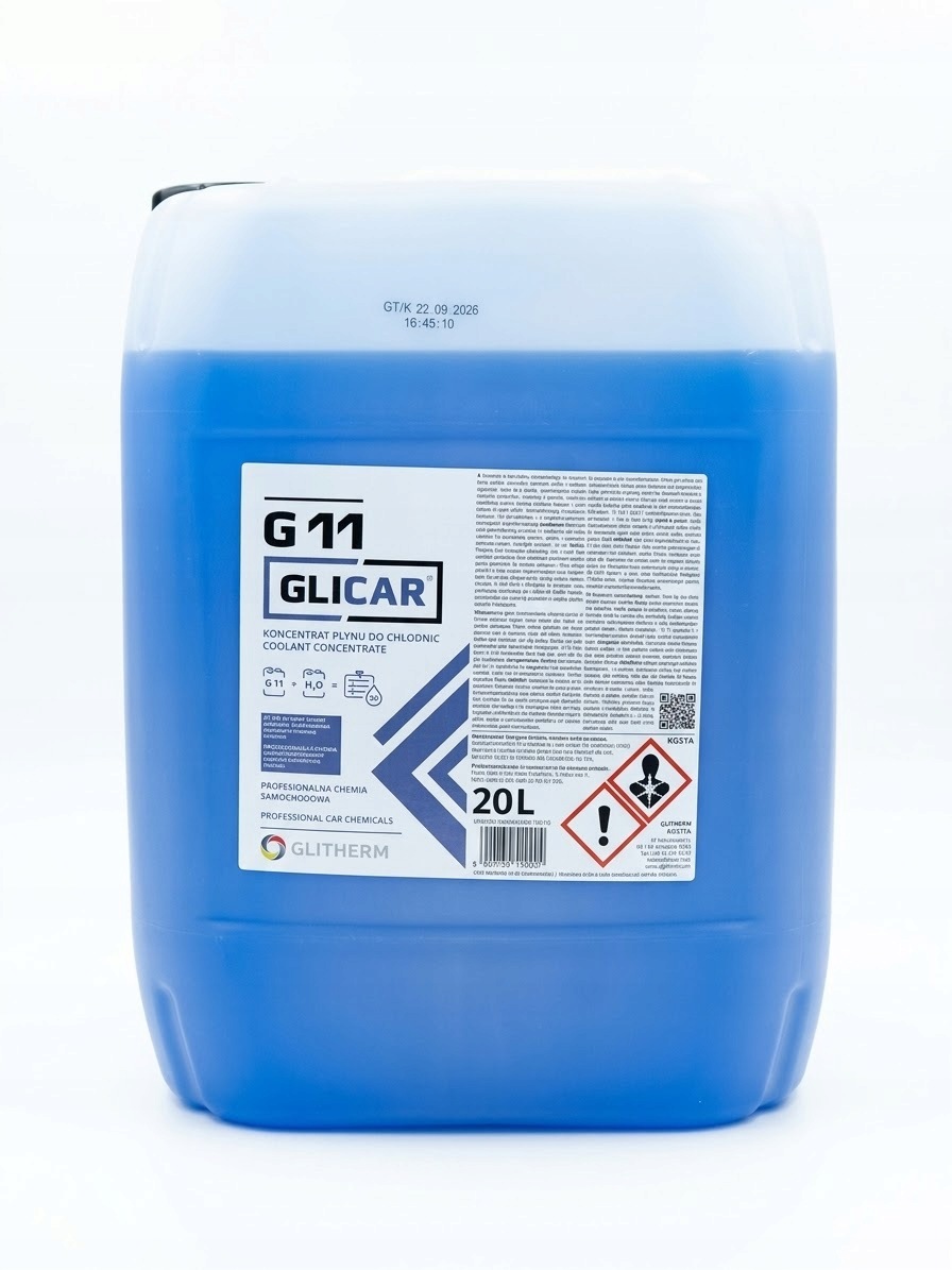 Koncentrat do chłodnic Glicar G11 Niebieski