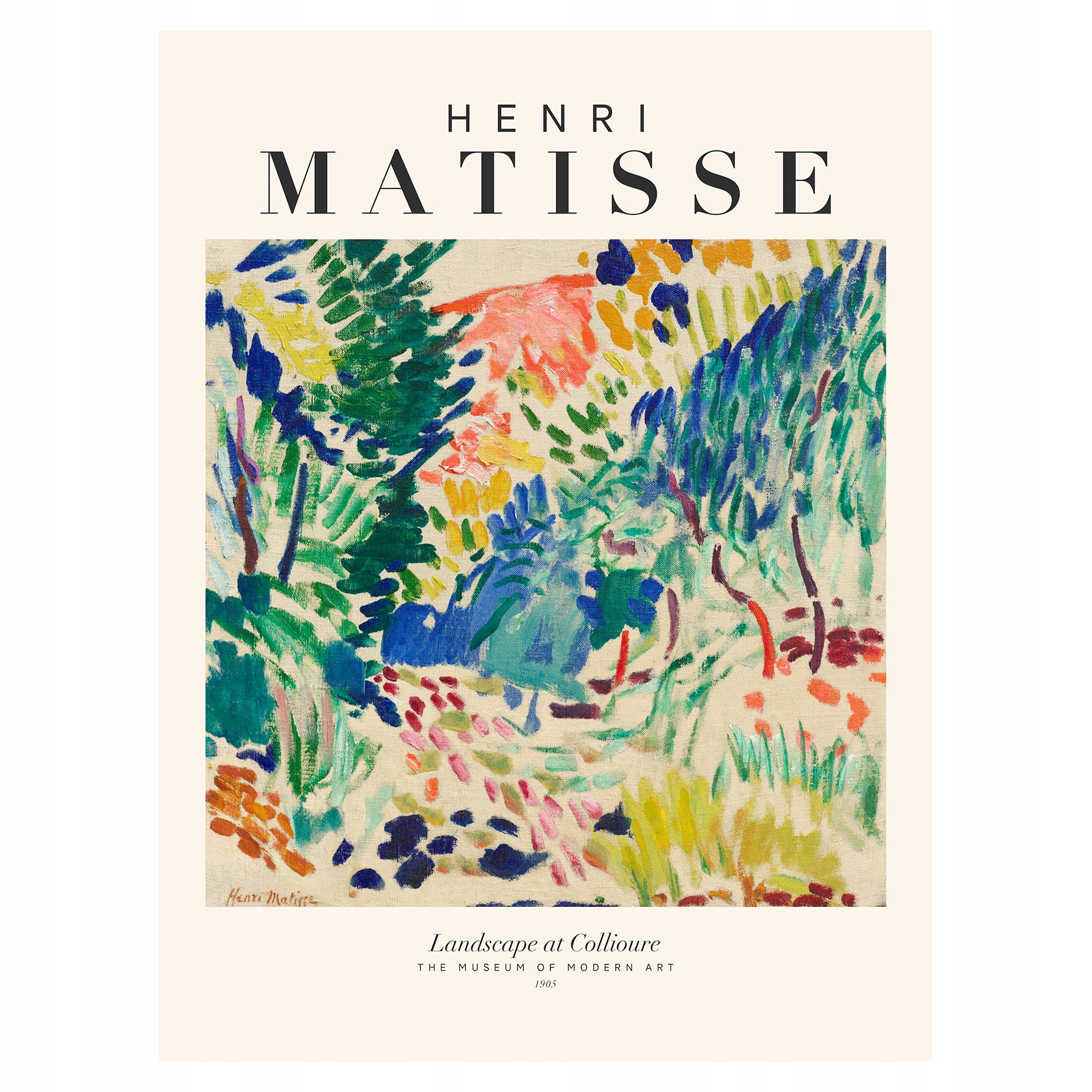 

Plakat 30x40 Henri Matisse Landscape at Collioure
