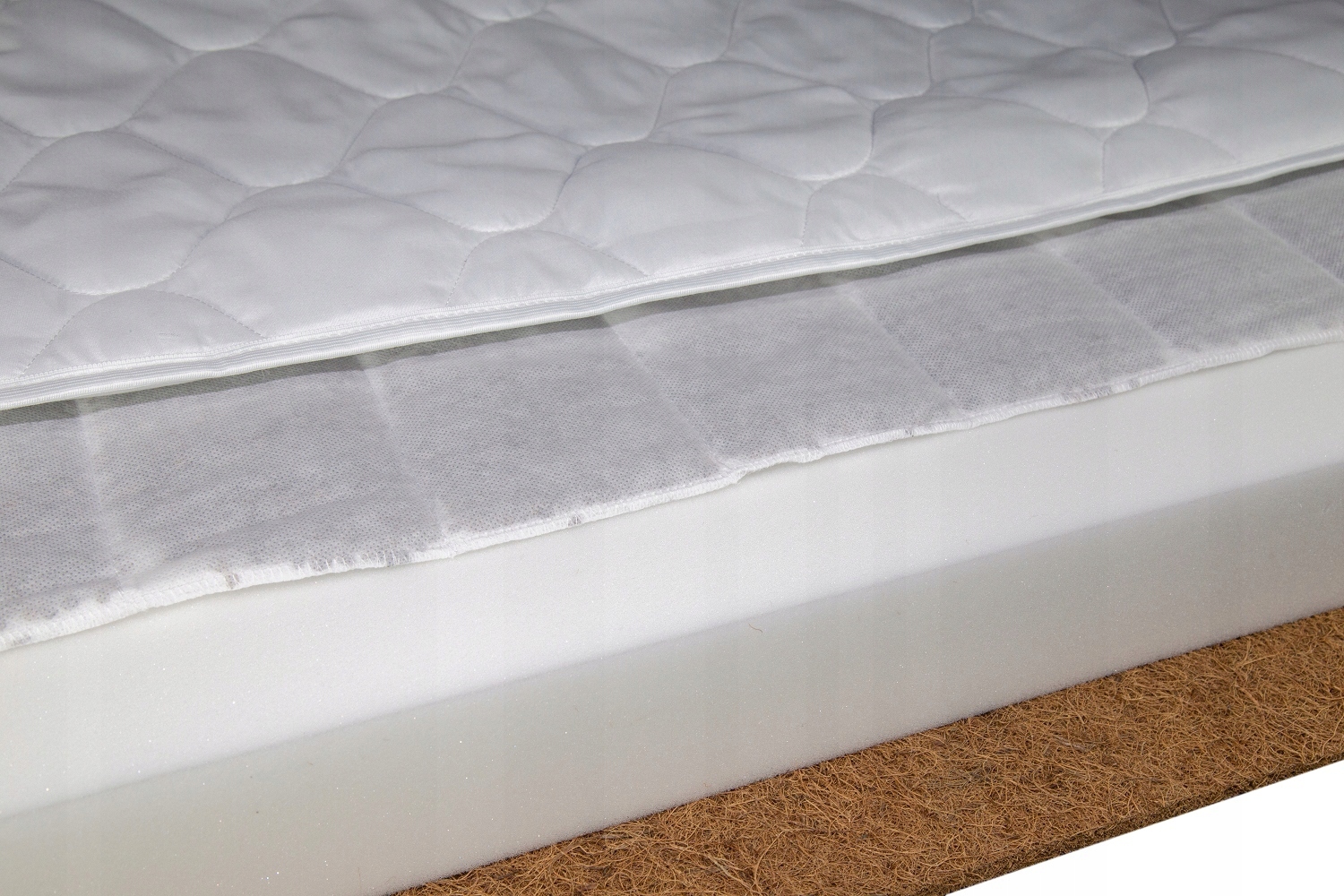 MATERAC DO ŁÓŻECZKA GRYKA + PIANKA + KOKOS 120x60